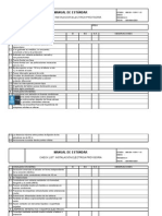 Chek-List Electrico - Pauta Mantencion Sept-2015