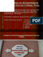 Presentation On Archaeological Museum in Deccan College, Pune