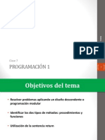 Clase 7 - Diseño Descendente y Parámetros (Con Ejercicios Tipo Parcial) Programacion Java