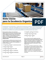 Siete Claves para La Excelencia Organizacional