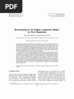 Recontouring of Engine Blades: Compressor