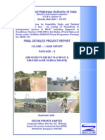 Project Report KL-TN Border - Kanyakumari NH-47 &amp NH 47B. Cover