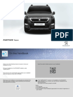 Peugeot Partner Tepee 2015 Owners Manual