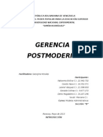 Gerencia Postmoderna