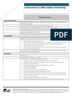 NRC - Skill Competency Checklist - PainAsessmentOlderAdults - SkillChecklist