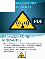 Radiacion No Ionizante