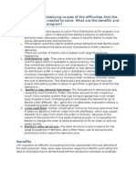 Diagnose The Underlying Causes of The Difficulties That The JITD Program Was Created To Solve. What Are The Benefits and Drawbacks of This Program?