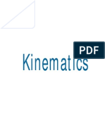 Week 9 Kinematics