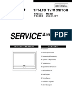 Samsung Pd22eo Chassis Lw22a13w LCD TV SM