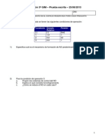 Prueba Escrita