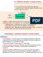 Automatique Liniéaire