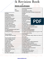 Quick Revision Book of Idioms & Phrases