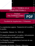 HISTORIA 1 - Clase 2 Arquitectura Egipcia