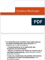 Gestión Turística Municipal