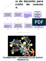 Proceso de Decisión para El Desarrollo de Nuevos Productos