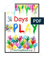 31 Days of Play Ebook