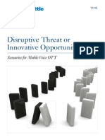 Disruptive Threat or Innovative Opportunity - OTT