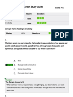 Week 4 Knowledge Check Study Guide