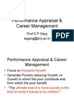 Management Thoughts On Performance Appraisal and Career Management