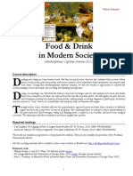 HIST 4104 Food and Drink in Modern Society