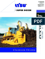 Komatsu D475a-5eo SD