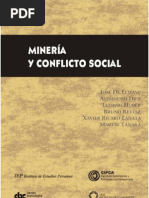 Mineria y Conflicto Social