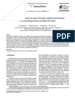 Adsorption separation of carbon dioxide, methane and nitrogen on monoethanol amine modified βββ-zeolite