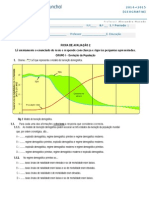 2ºteste Evolução Estrutura Etária