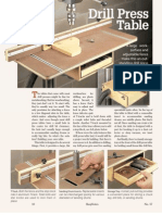 Drill Press: A Large Work-Surface and Adjustable Fence Make This An Out - Standing Drill Press