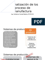 Tema 2 - Automatización de Los Procesos de Manufactura