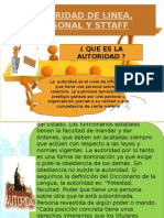 Autoridad y Staff - Administración Básica