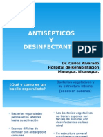 Antisépticos y Desinfectantes