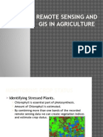 Remote Sensing and Gis in Agriculture