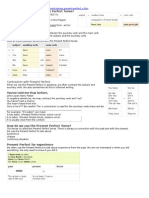 Apuntes Present Perfect Tense