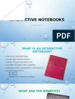 Interactive Notebooks