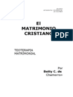 El Matrimonio Cristiano