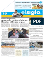 Ediciòn Impresa El Siglo 16-10-2015