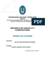 Diseño de Cisterna