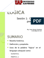 Conceptos Preliminares de Lógica