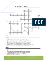 Crosswords Trade Union