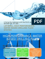 Latidrill High Performance, Water Based Drilling Fluid System