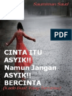 Cinta Itu Asik Tapi Jangan Asik Bercinta PDF