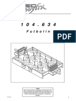 Futbolín OPITEC - 104634bm