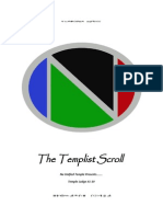 The Templist Scroll by :dr. Lawiy-Zodok (C) (R) TM