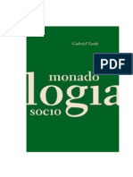 Tarde, Gabriel - Monadologia e Sociologia PDF