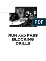 Run and Pass Blocking Drills