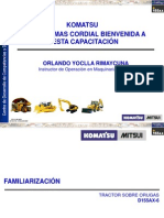 Curso Capacitacion Operacion Seguridad Tractor Oruga D155ax 6 Komatsu