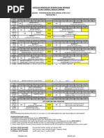 Jadual Trial SPM 2015