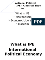 International Political Economy (IPE)