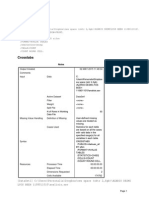 Crosstabs: Notes